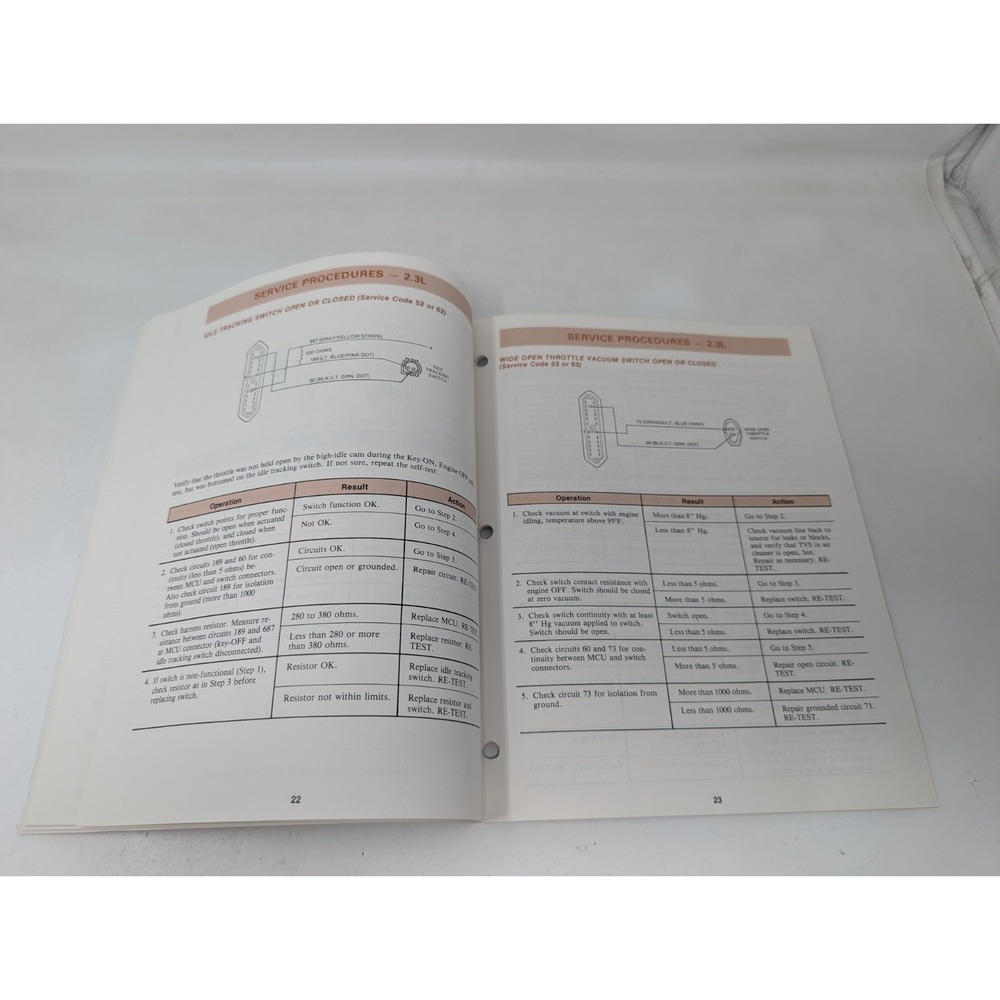 1981 Ford Microprocessor Control Units Training Service Guide Manual Book‎ - Picture 10 of 14